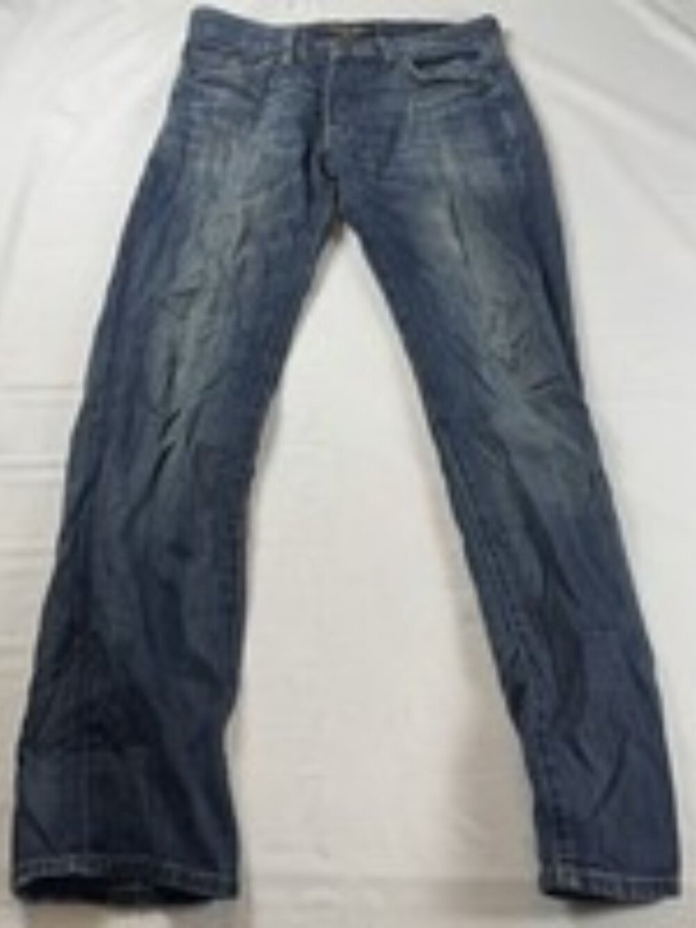Vintage Lucky Brand 221 Original Straight Jeans Mens 28x30 Dark Wash Blue Heavy